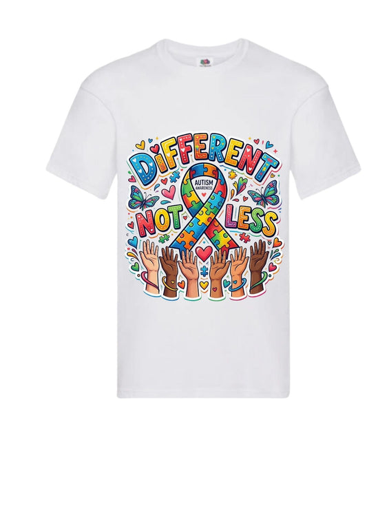 Autism Awareness - Different Not Less
