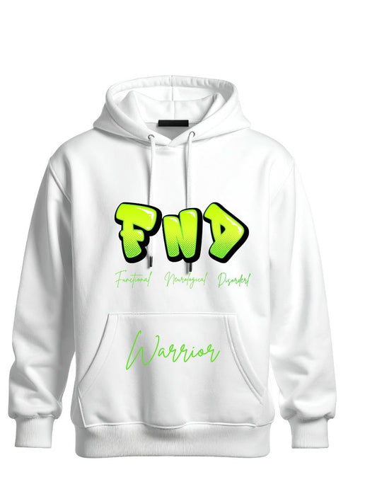 FND Warrior Hoddie - Green Graffiti Style