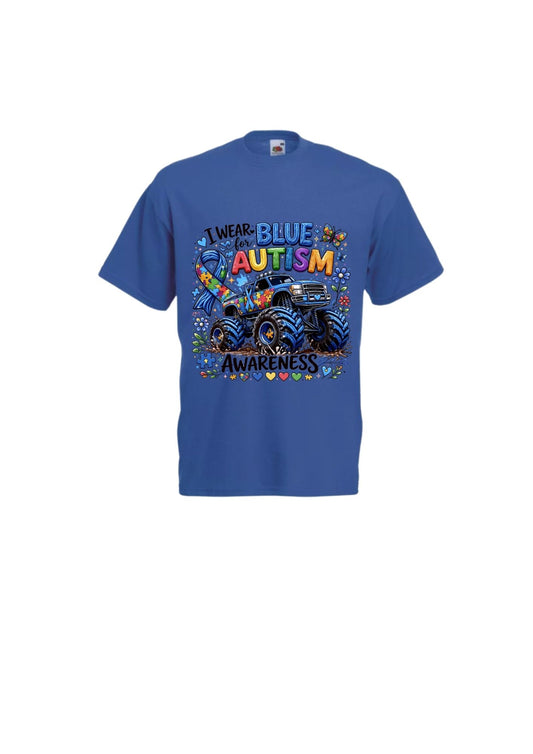 Autism Awareness - Blue for Autism Truck Design