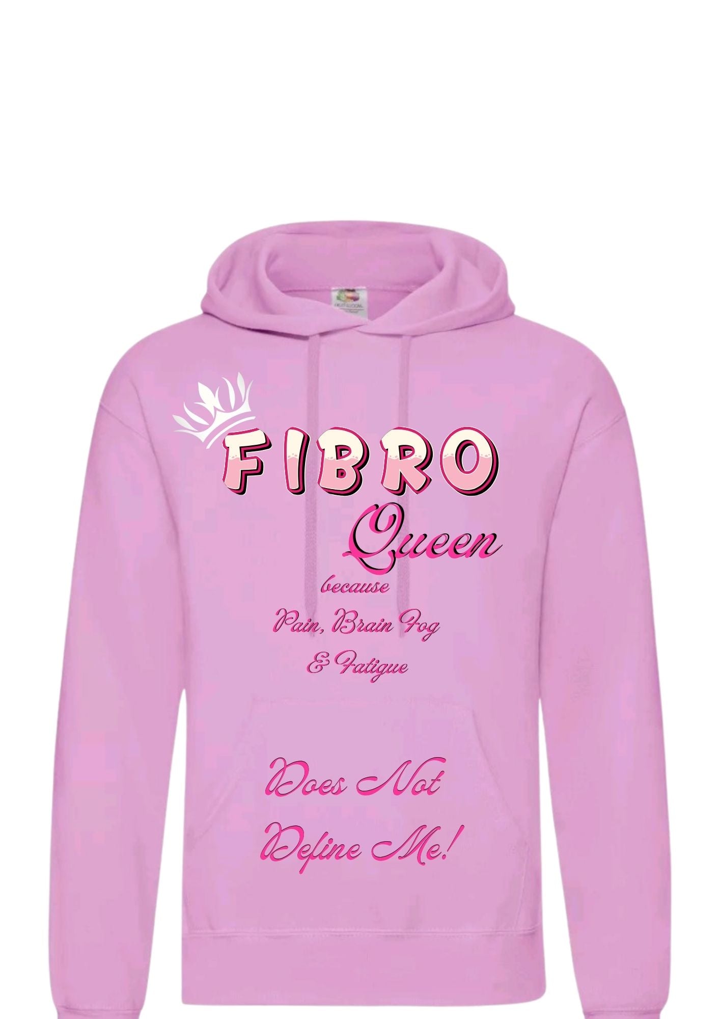 Fibromyalgia Awareness Hoodie - FIBRO QUEEN