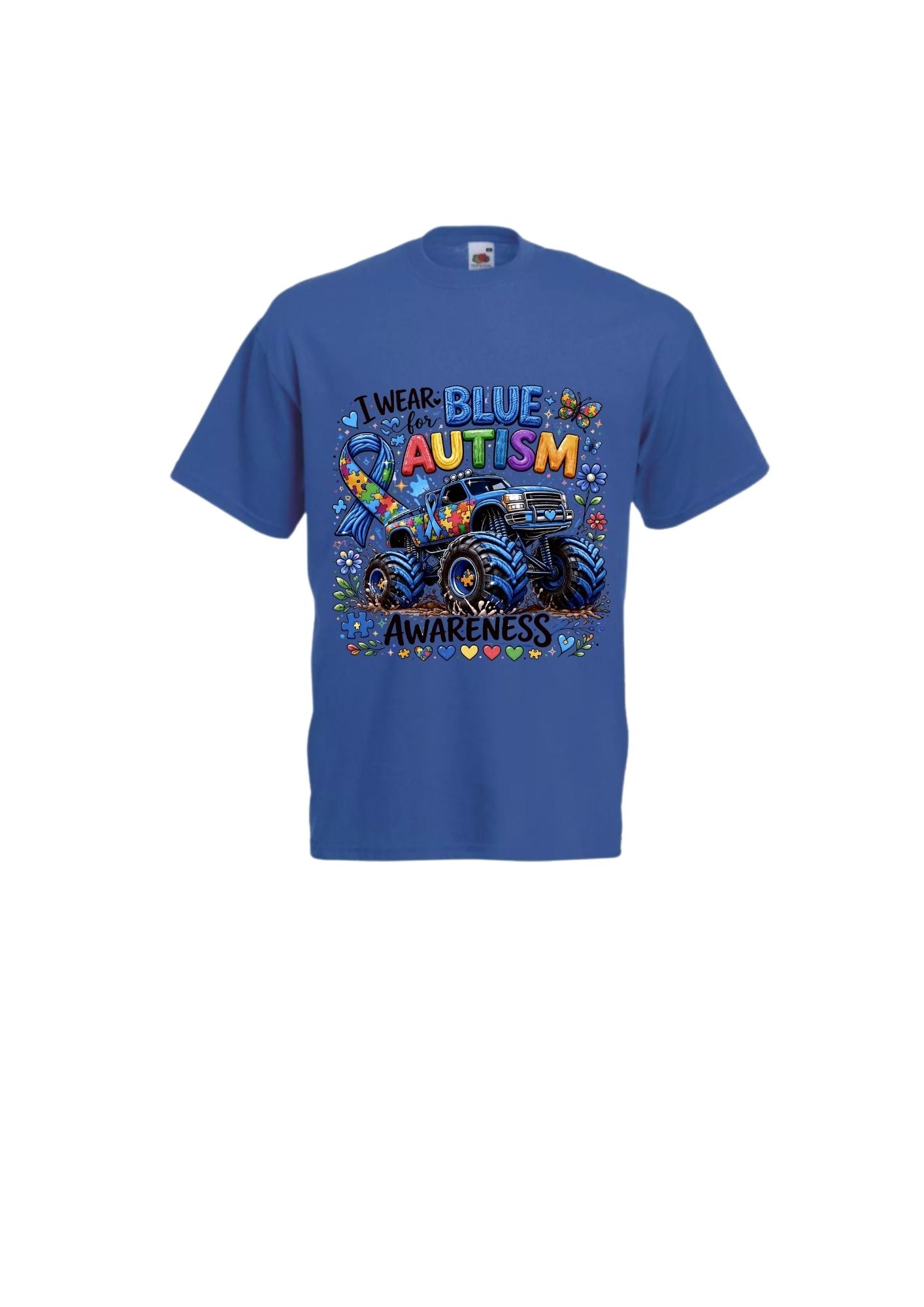 Autism Awareness - Blue for Autism Truck Design