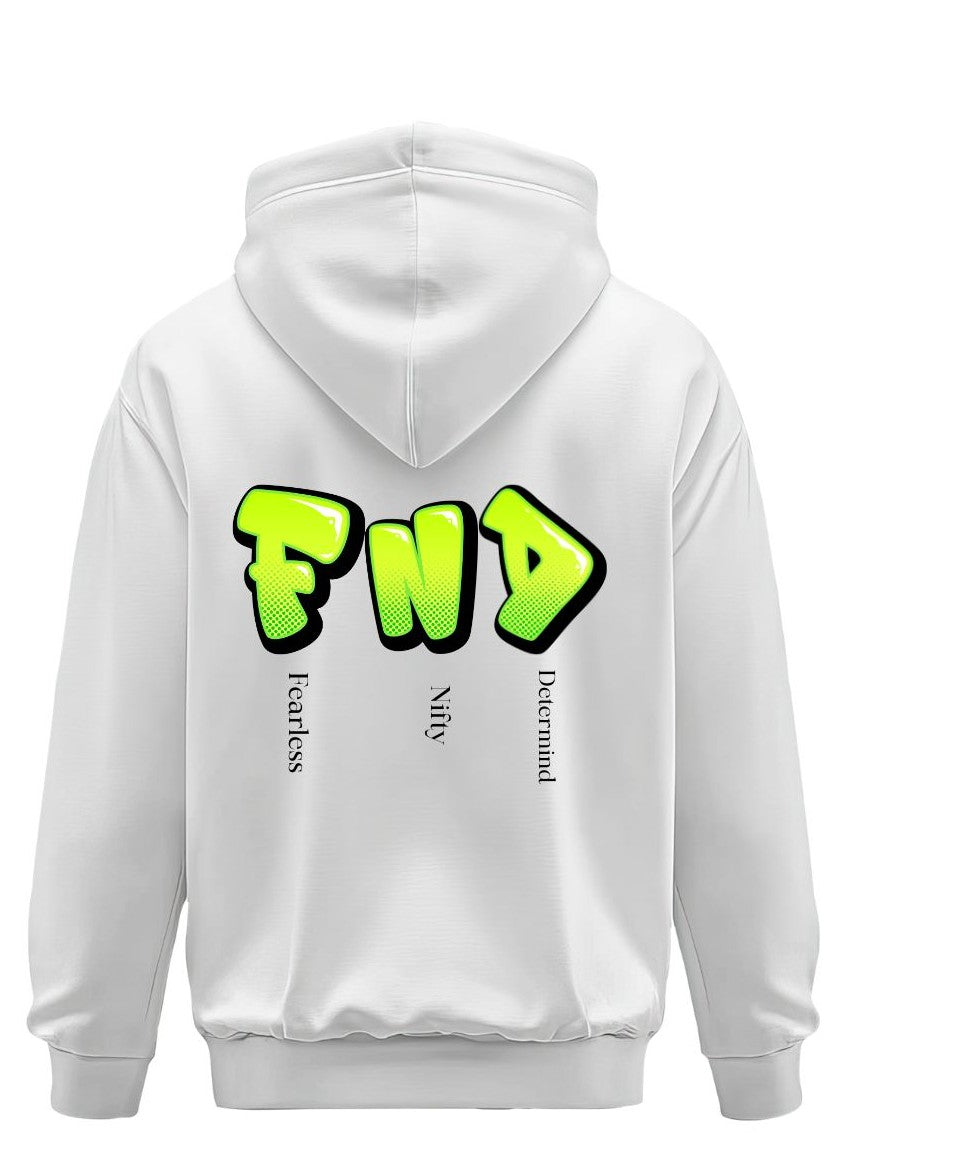 F N D - Fearless . Nifty. Determined